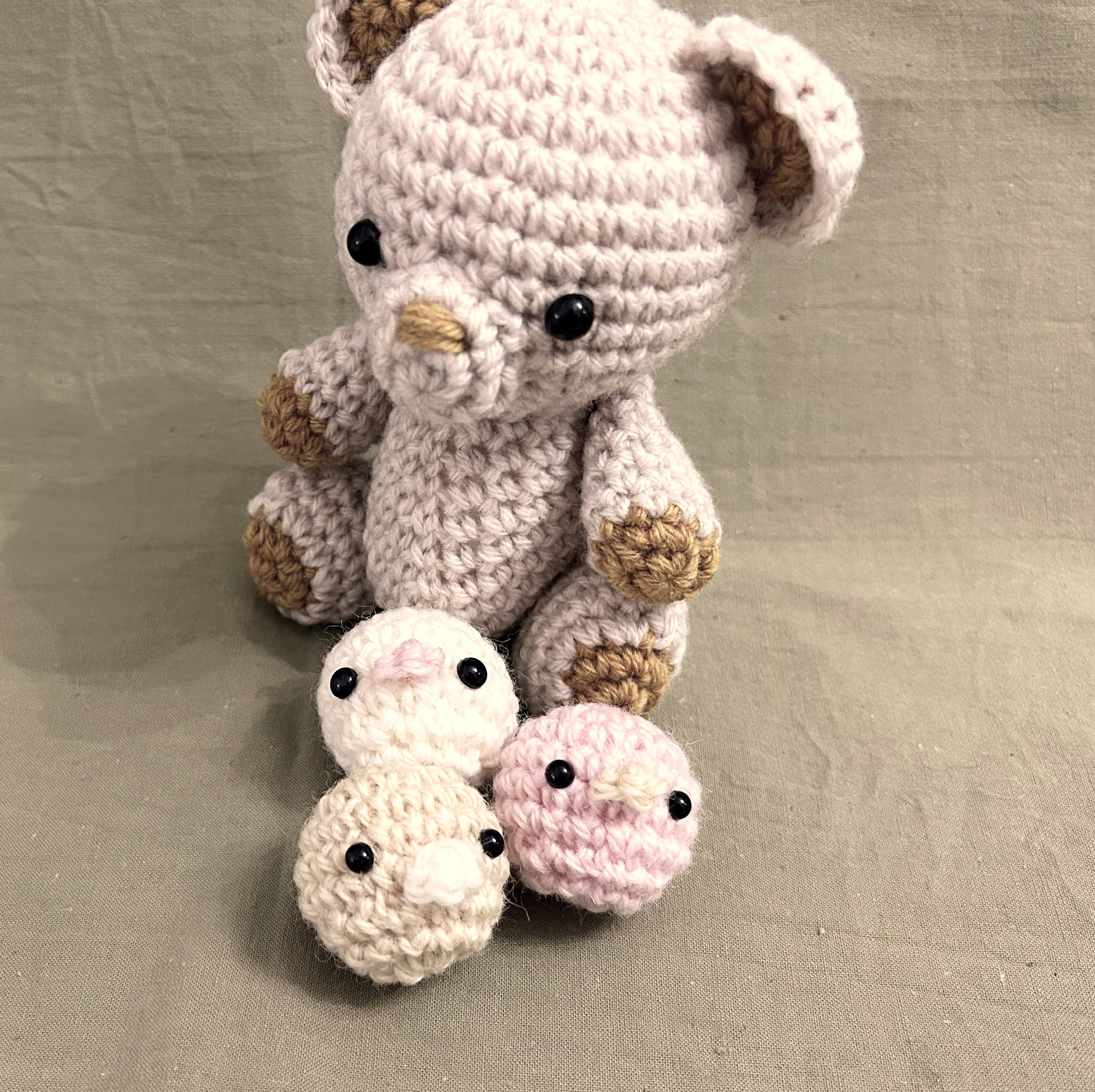 かぎ針編みで作るぬいぐるみ『あみぐるみ』初級編。2026年1月～3月